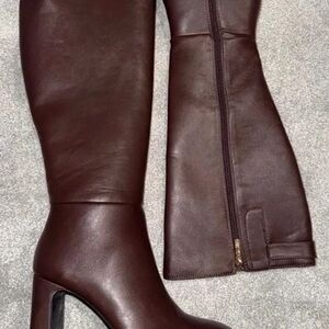 Elegant Over the Knee Leather Boots